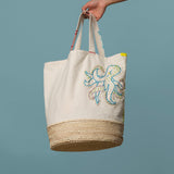 Round Canvas Jellyfish