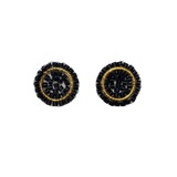 Textured Ball Earrings - Vösh Design Earrings