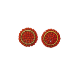Textured Ball Earrings - Vösh Design Earrings