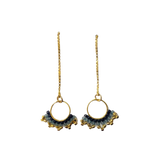 Fan Chain Earrings - Vösh Design Earrings