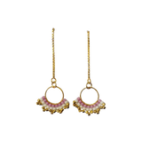 Fan Chain Earrings - Vösh Design Earrings