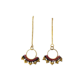 Fan Chain Earrings - Vösh Design Earrings