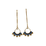 Fan Chain Earrings - Vösh Design Earrings