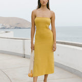 SUNSET DRESS - HONEY