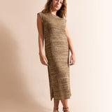 VESTIDO JASPEADO