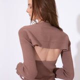 VESTIDO CANELA