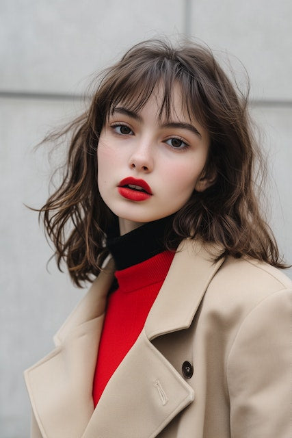 una chica que cuida de sus labios del frío invierno con estos 10 tips de OnPost Beauty