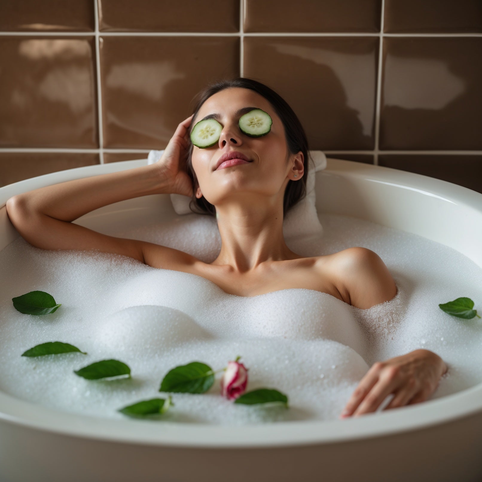 Una chica OPB usando los detalles que hacen la diferencia haciendo de tus rutina de cuidado tu momento