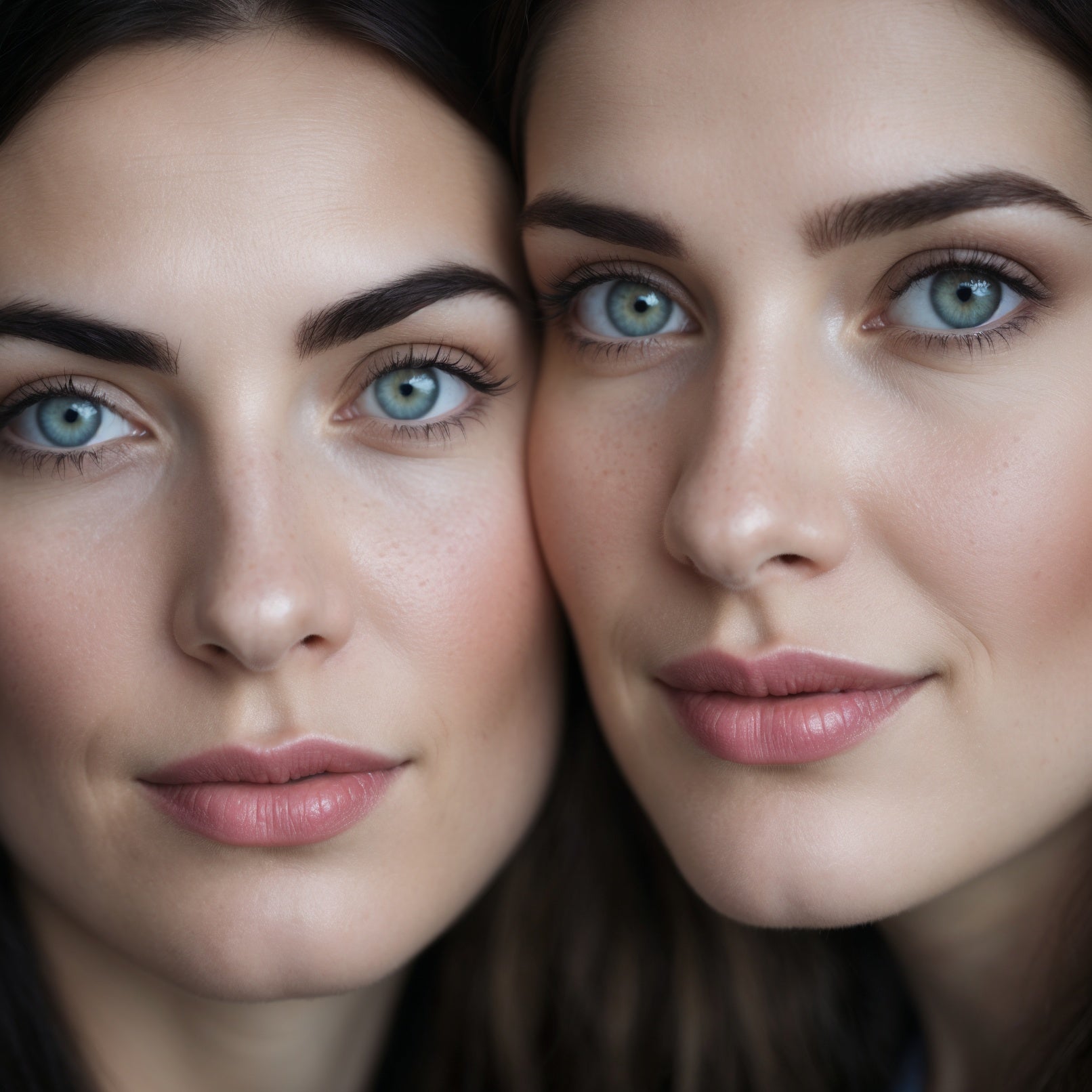 Una mamá y una hija compartiendo el maquillaje para mamá chic y sin complicaciones