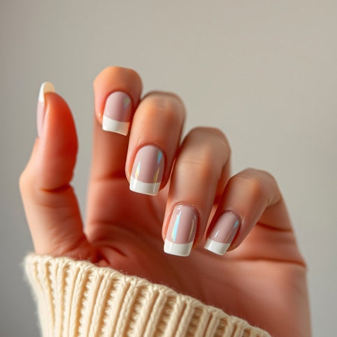 una imagen que conceptualiza el qué es el manicure francés y todo lo que necesitas saber en OPB