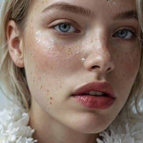 un rostro que muestra los tips y secretos para aprovechar tus cremas faciales, ten un cutis envidiable