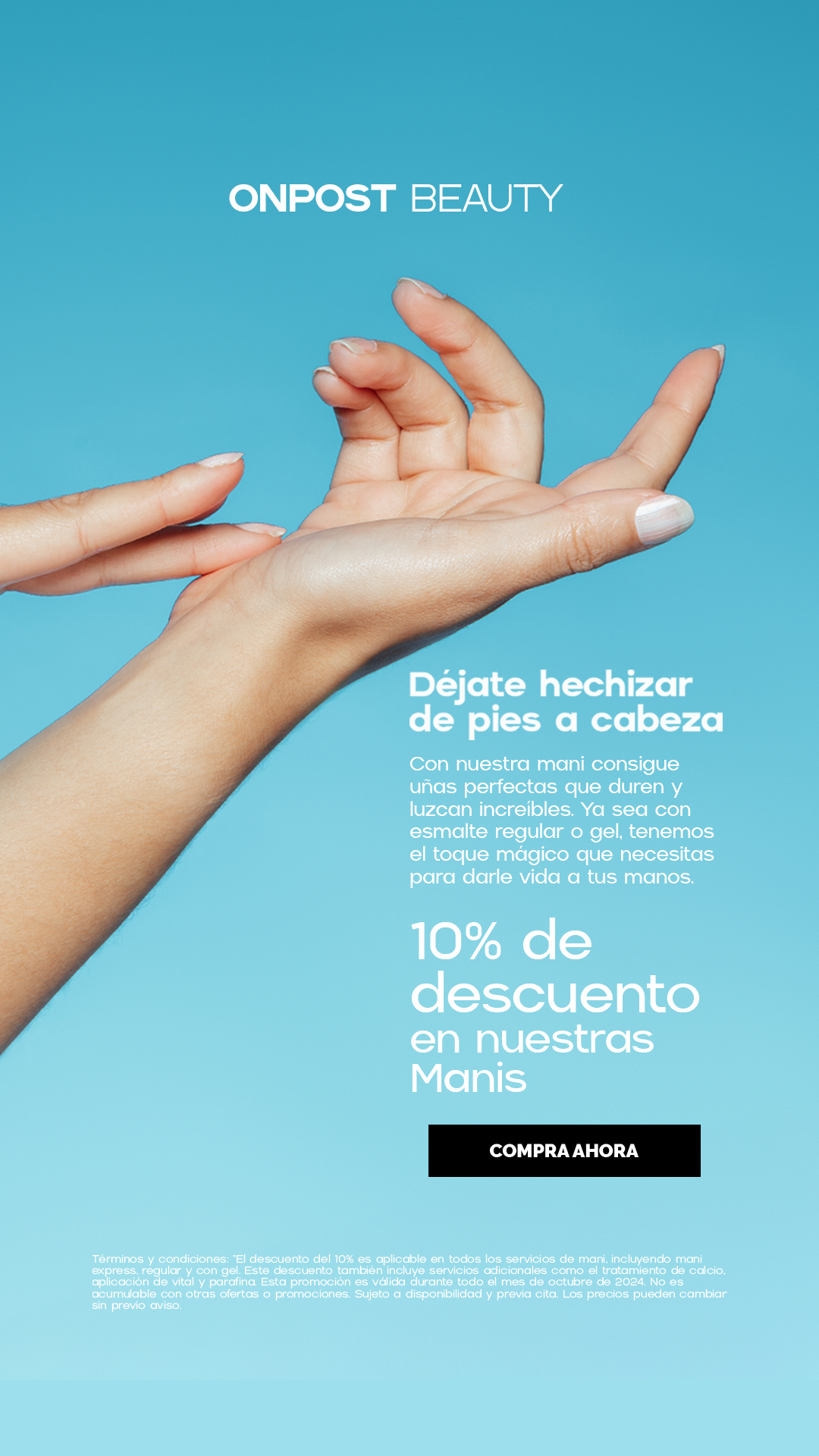 10% DE DESCUENTO EN NUESTROS MANIS