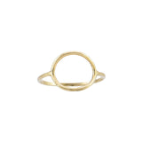Anillo Circulo Dorado