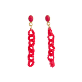 Beaded Link Earrings - Vösh Design Earrings