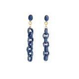 Beaded Link Earrings - Vösh Design Earrings