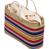 Large Crochet Bag Rainbow