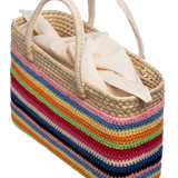 Medium Crochet Bag Rainbow