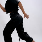 Pantalon Cargo Negro