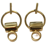 Gold Plated Forms Aretes