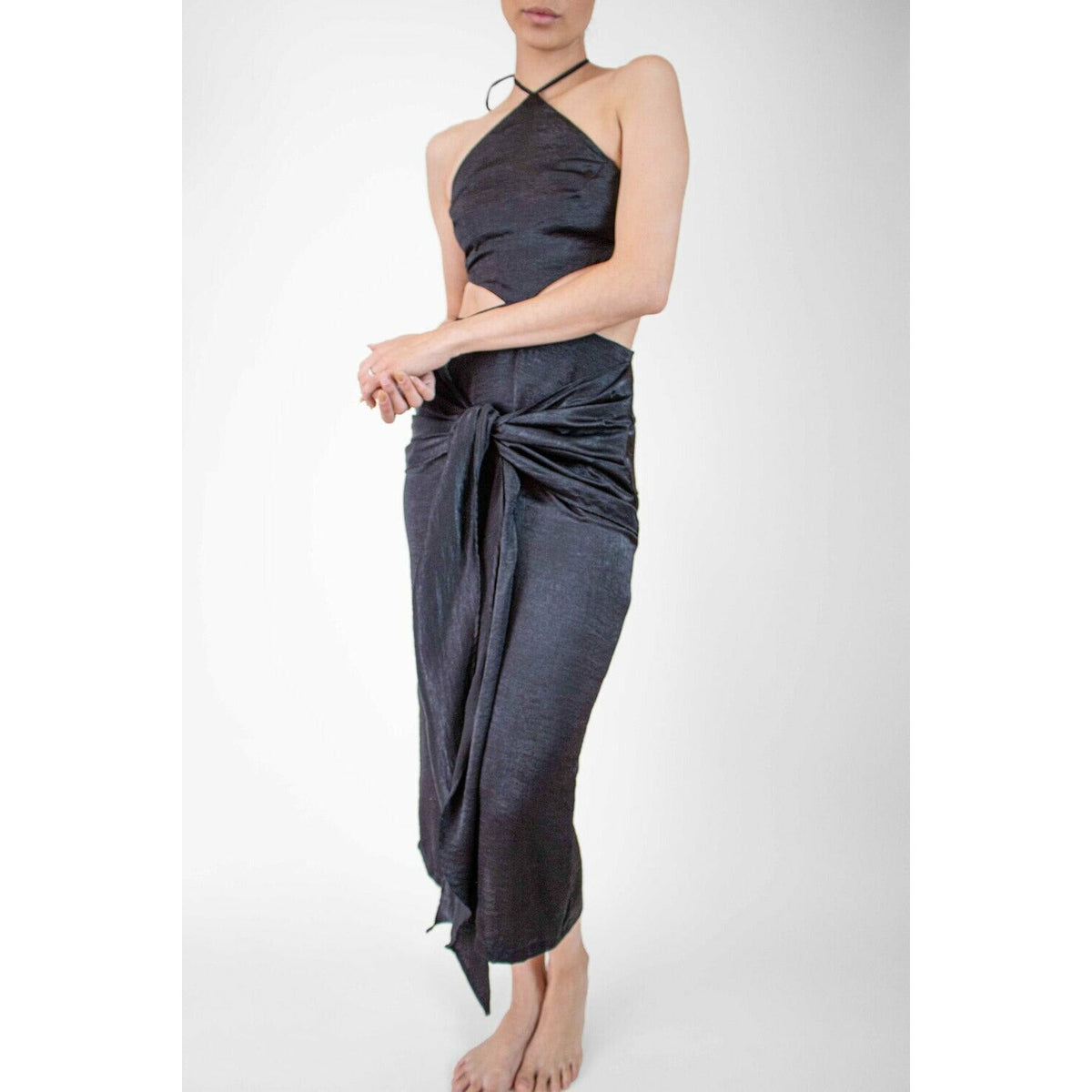 VESTIDO TRIANGULO NEGRO