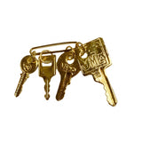 Key Pendant Necklace Set of 2