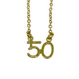 Minimal Custom Numbers Necklace