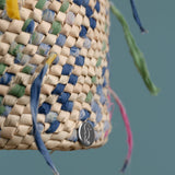 Fringe Bucket / Weaved Fabric / TELA TEJIDA (FLECOS)
