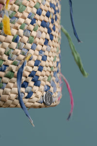 Fringe Bucket / Weaved Fabric / TELA TEJIDA (FLECOS)