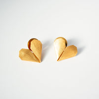 Earrings heart envelopes