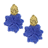 Light Blue Blossom Earrings