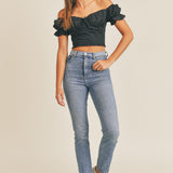 Corset Emmanuelle negro